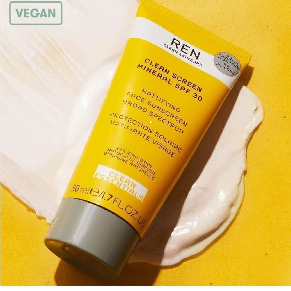 REN Mattifying Mineral SPF Broad Spectrum VEGAN